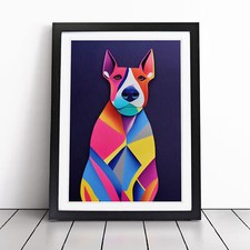 English Bull Terrier Abstract