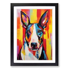 English Bull Terrier Abstract