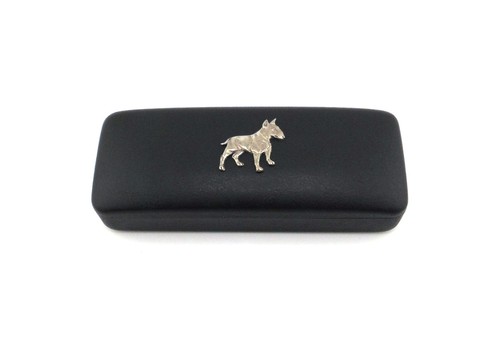 English bull terrier black - terrier, pu